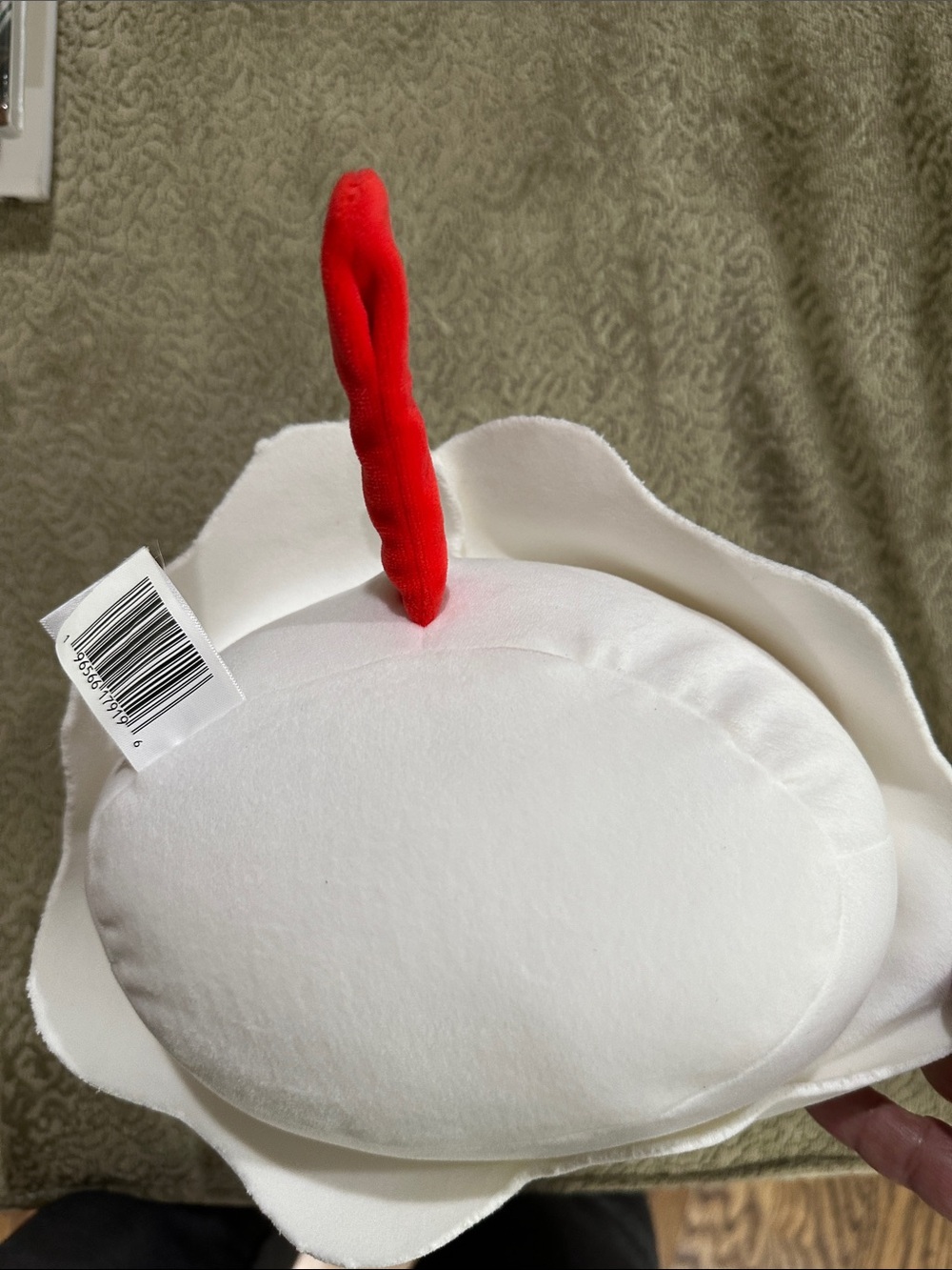 White & Red 'Boo!' Sq - Picture 5 of 7